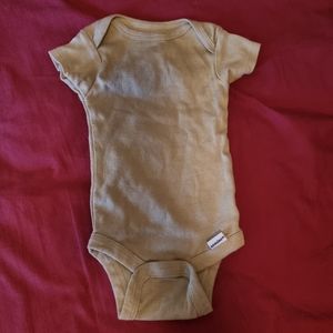 Olive green onesie